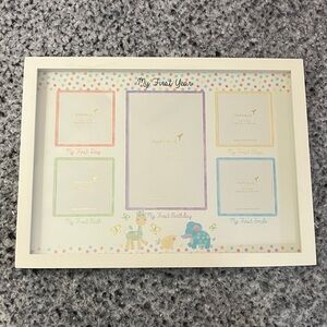Papyrus Baby’s Firsts Photo Table Or Wall Frame